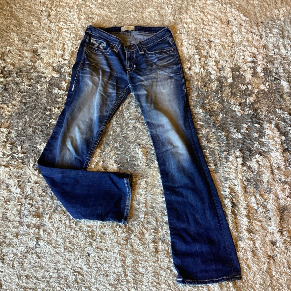 Big Star Women's Dark Blue Boot Cut Jeans